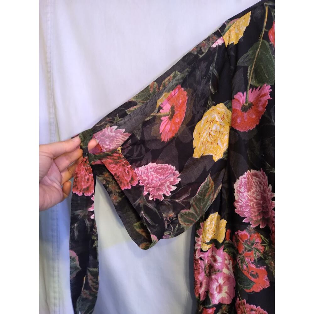 Rachel Roy Floral V-Neck Dress - Picture 3 of 6